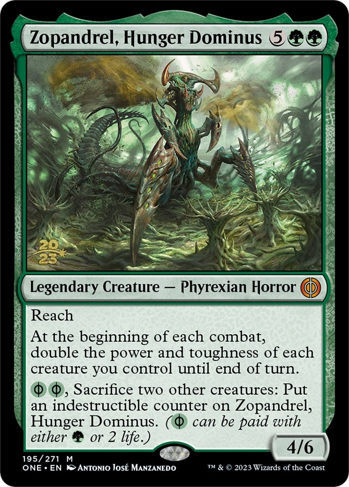 Zopandrel, Hunger Dominus (195) (Prerelease Cards)