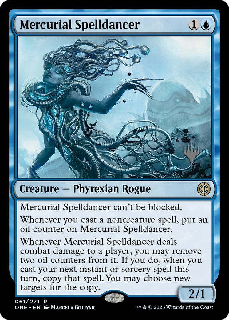 Mercurial Spelldancer (61) (Promo Pack: Phyrexia: All Will Be One)