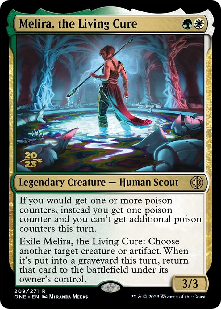 Melira, the Living Cure (209) (Prerelease Cards)