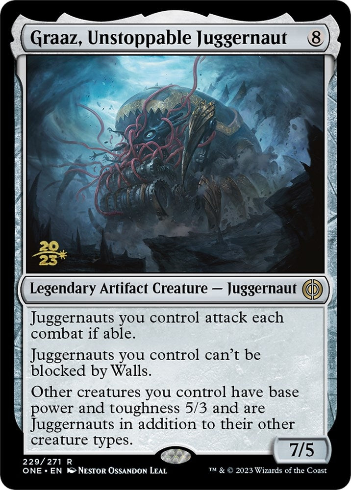Graaz, Unstoppable Juggernaut (229) (Prerelease Cards)