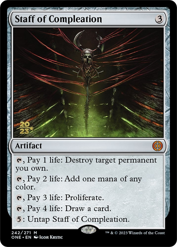Staff of Compleation (242) (Prerelease Cards)