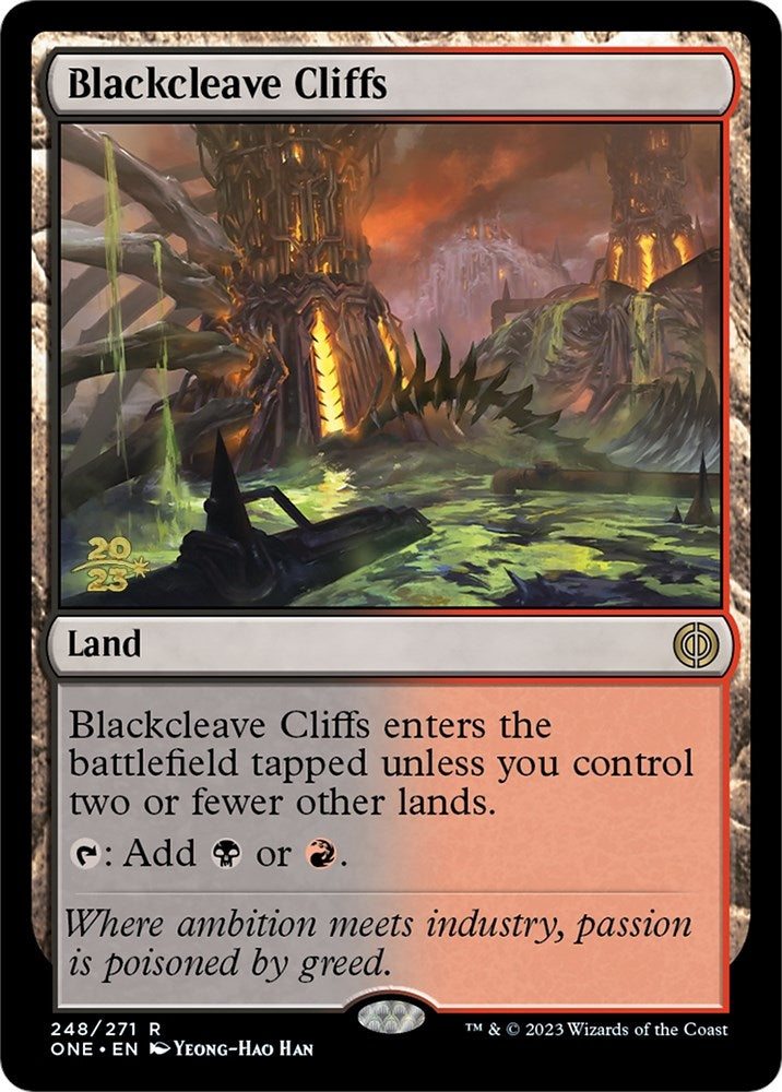 Blackcleave Cliffs (248) (Prerelease Cards)