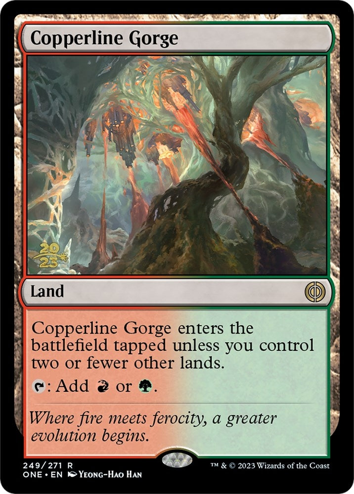 Copperline Gorge (249) (Prerelease Cards)