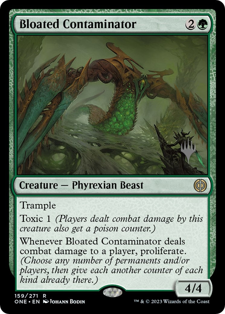 Bloated Contaminator (159) (Promo Pack: Phyrexia: All Will Be One)