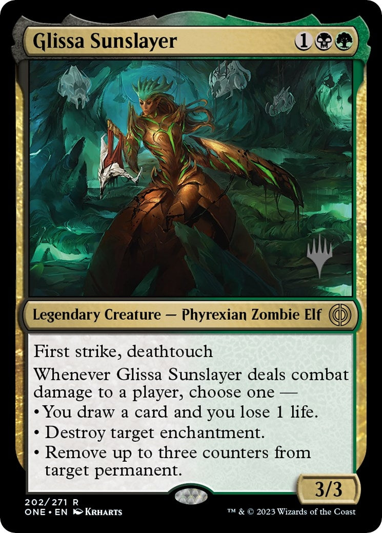 Glissa Sunslayer (202) (Promo Pack: Phyrexia: All Will Be One)