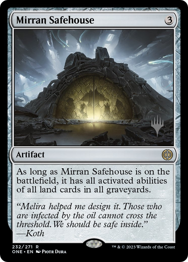 Mirran Safehouse (232) (Promo Pack: Phyrexia: All Will Be One)