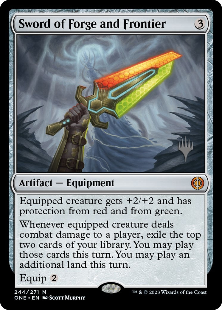 Sword of Forge and Frontier (244) (Promo Pack: Phyrexia: All Will Be One)