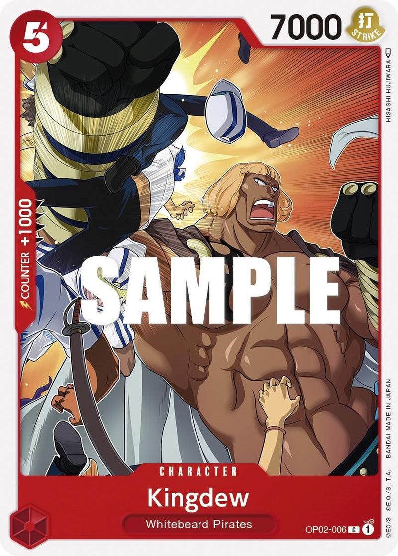 Image for Kingdew (OP02-006) (Paramount War) - One Piece Card Game