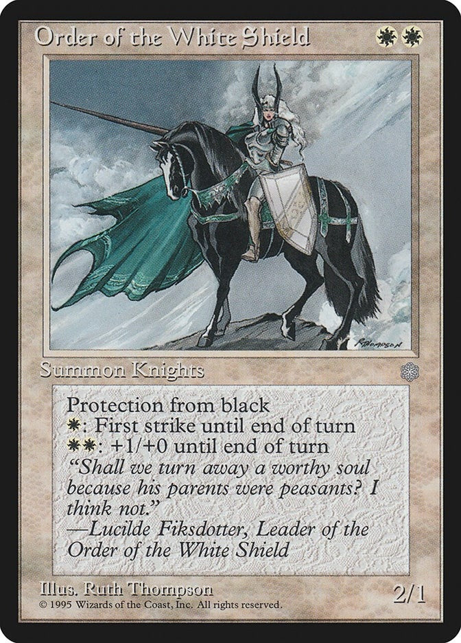 Order of the White Shield (270) (Ice Age)