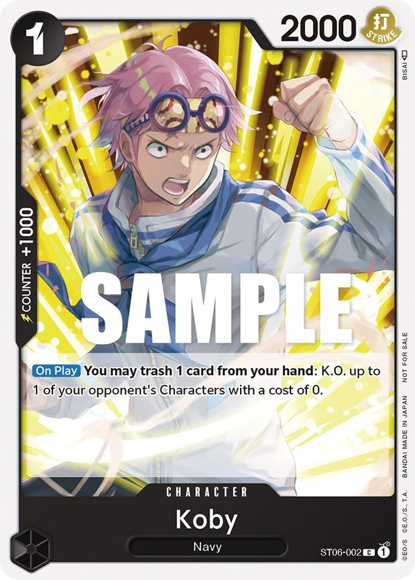 Image for Koby (Promotion Pack 2023) (ST06-002) (One Piece Promotion Cards) - One Piece Card Game