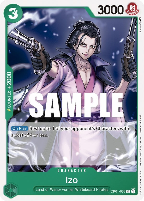 Image for Izo (Tournament Pack Vol. 2) (OP01-033) (One Piece Promotion Cards) - One Piece Card Game