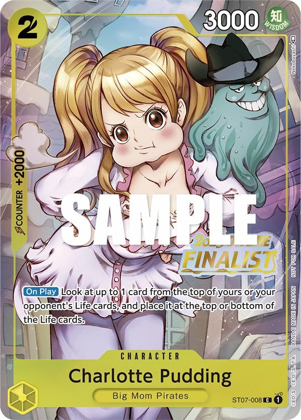 Image for Charlotte Pudding (Offline Regional 2023) [Finalist] (ST07-008) (One Piece Promotion Cards) - One Piece Card Game