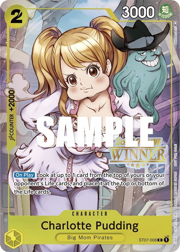 Image for Charlotte Pudding (Offline Regional 2023) [Winner] (ST07-008) (One Piece Promotion Cards) - One Piece Card Game