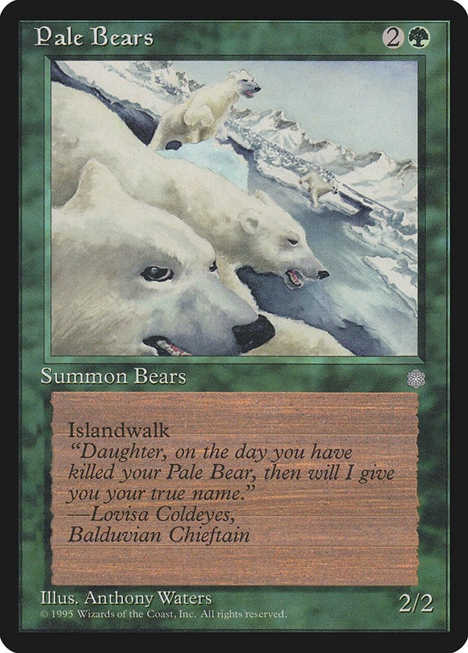 Pale Bears (Ice Age)