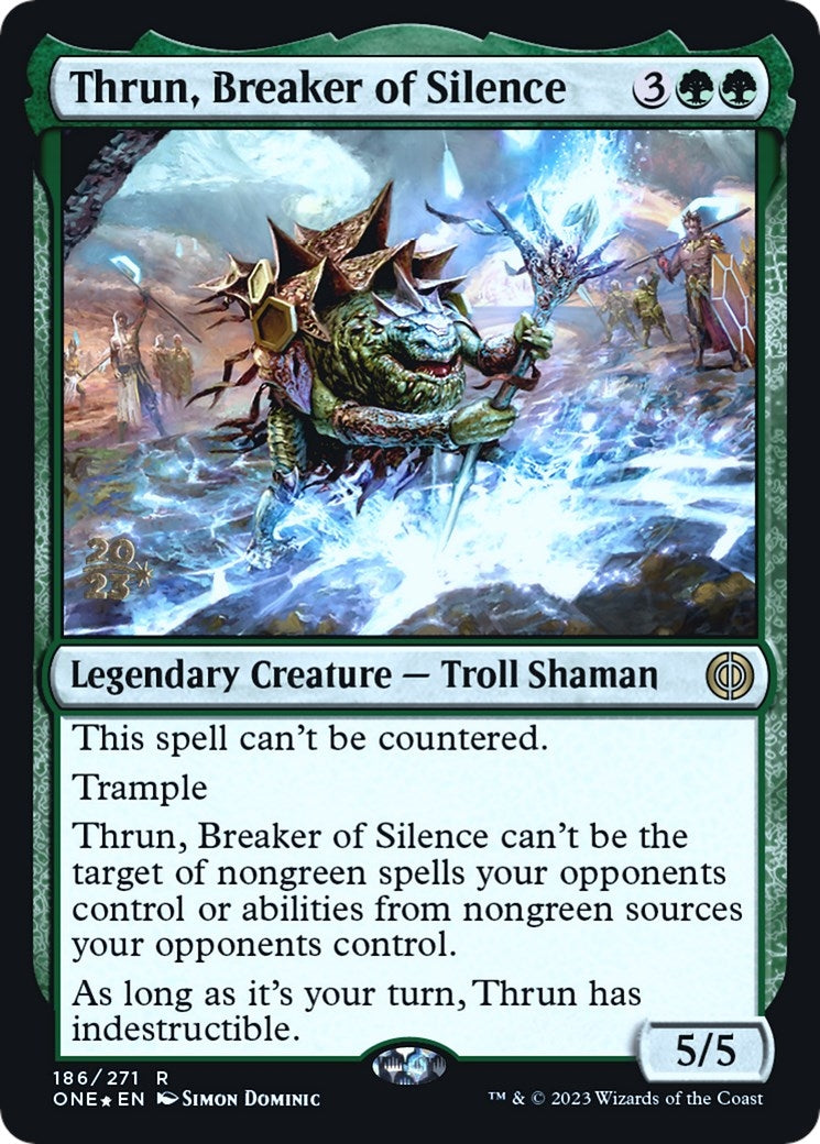 Thrun, Breaker of Silence (186) (Prerelease Cards)