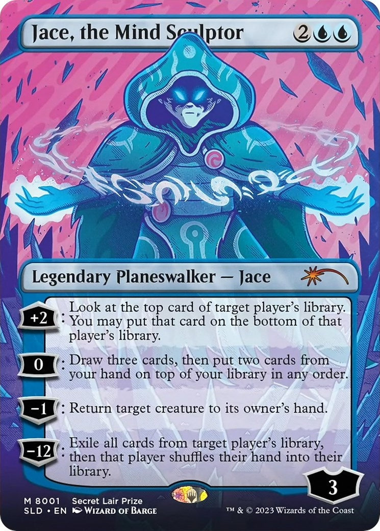 Jace, the Mind Sculptor (8001) (Secret Lair Showdown)