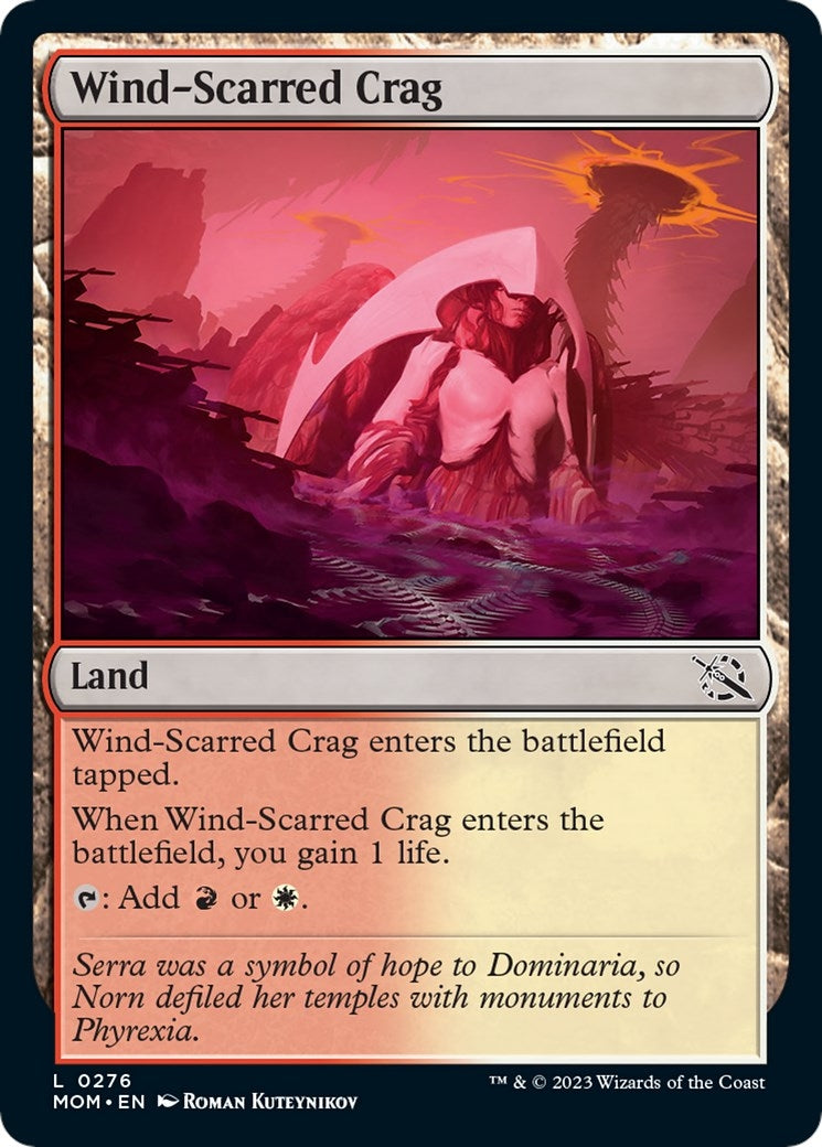 Image for Wind-Scarred Crag (276) - Magic: The Gathering