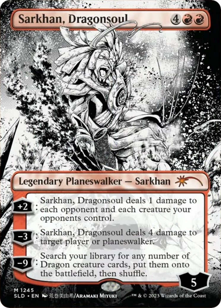 Sarkhan, Dragonsoul (Borderless) (1245) (Secret Lair Drop Series)