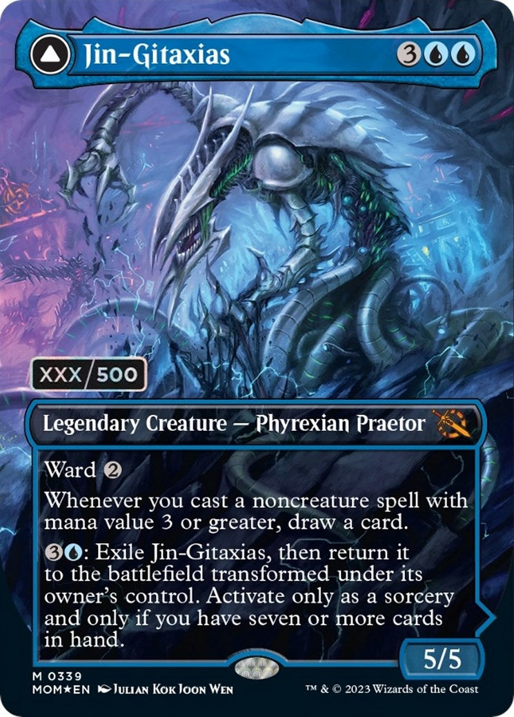 Jin-Gitaxias (Serial Numbered) (339) (March of the Machine)