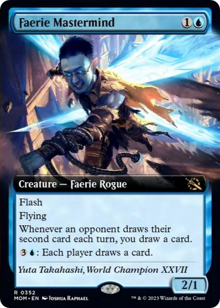 Faerie Mastermind (Extended Art) (352) (March of the Machine)