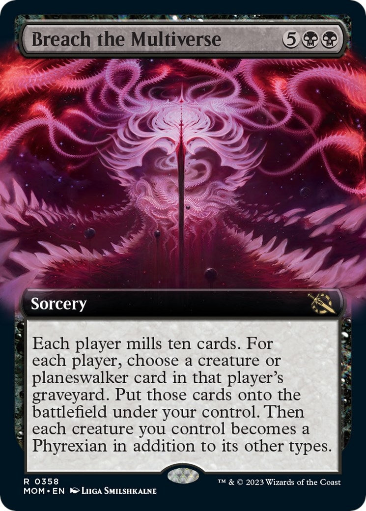 Breach the Multiverse (Extended Art) (358) (March of the Machine)