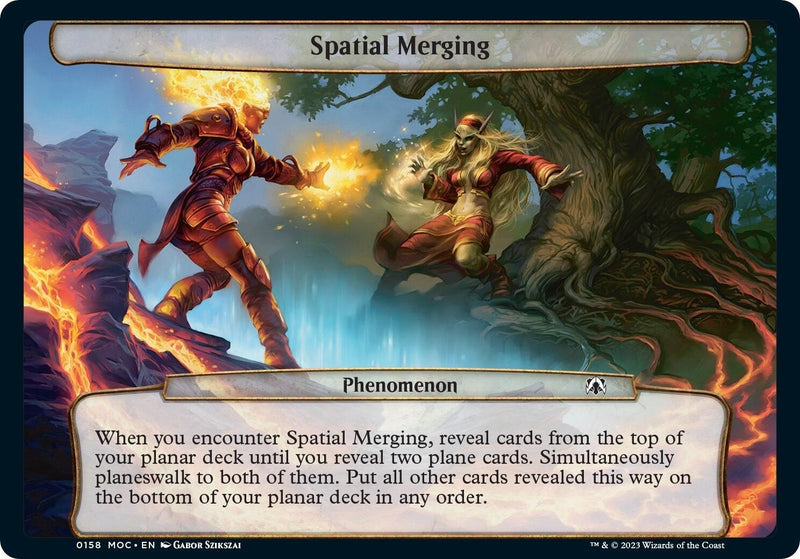 Spatial Merging (158) (Planechase: March of the Machine)
