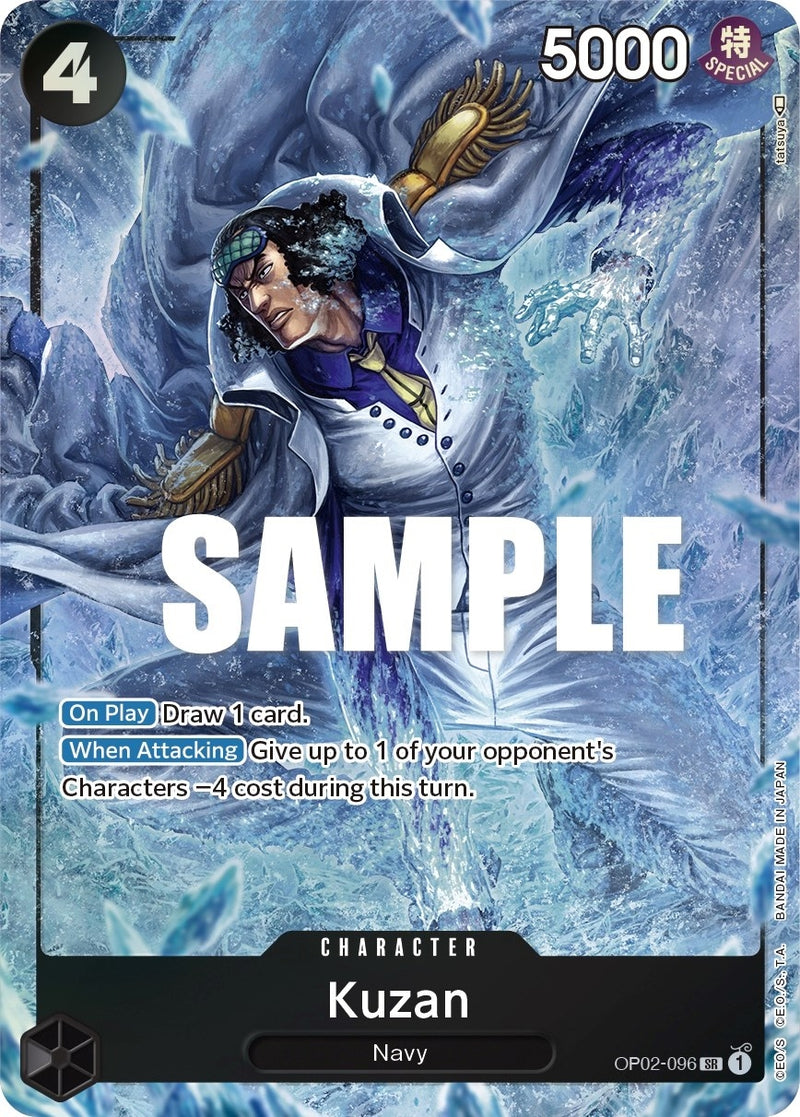 Image for Kuzan (096) (Alternate Art) (OP02-096) (Paramount War) - One Piece Card Game