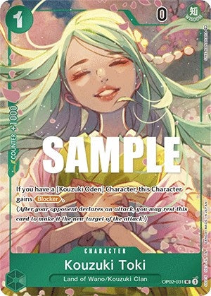Kouzuki Toki (Box Topper) (OP02-031) (Paramount War)