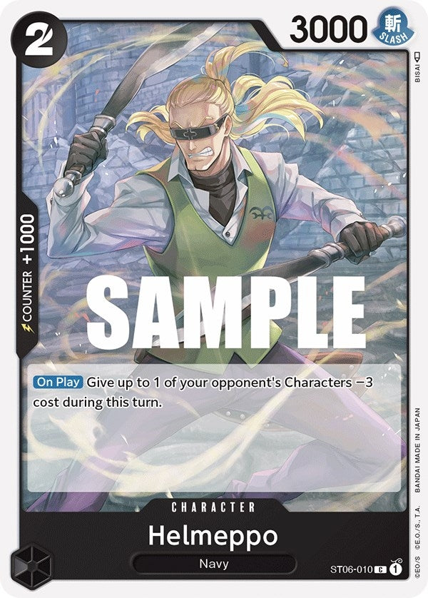 Image for Helmeppo (ST06-010) (Starter Deck 6: Absolute Justice) - One Piece Card Game