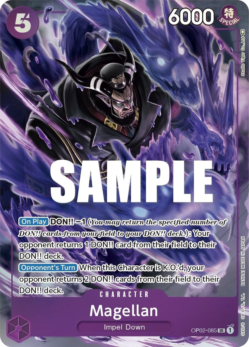 Magellan (085) (Alternate Art) (OP02-085) (Paramount War)