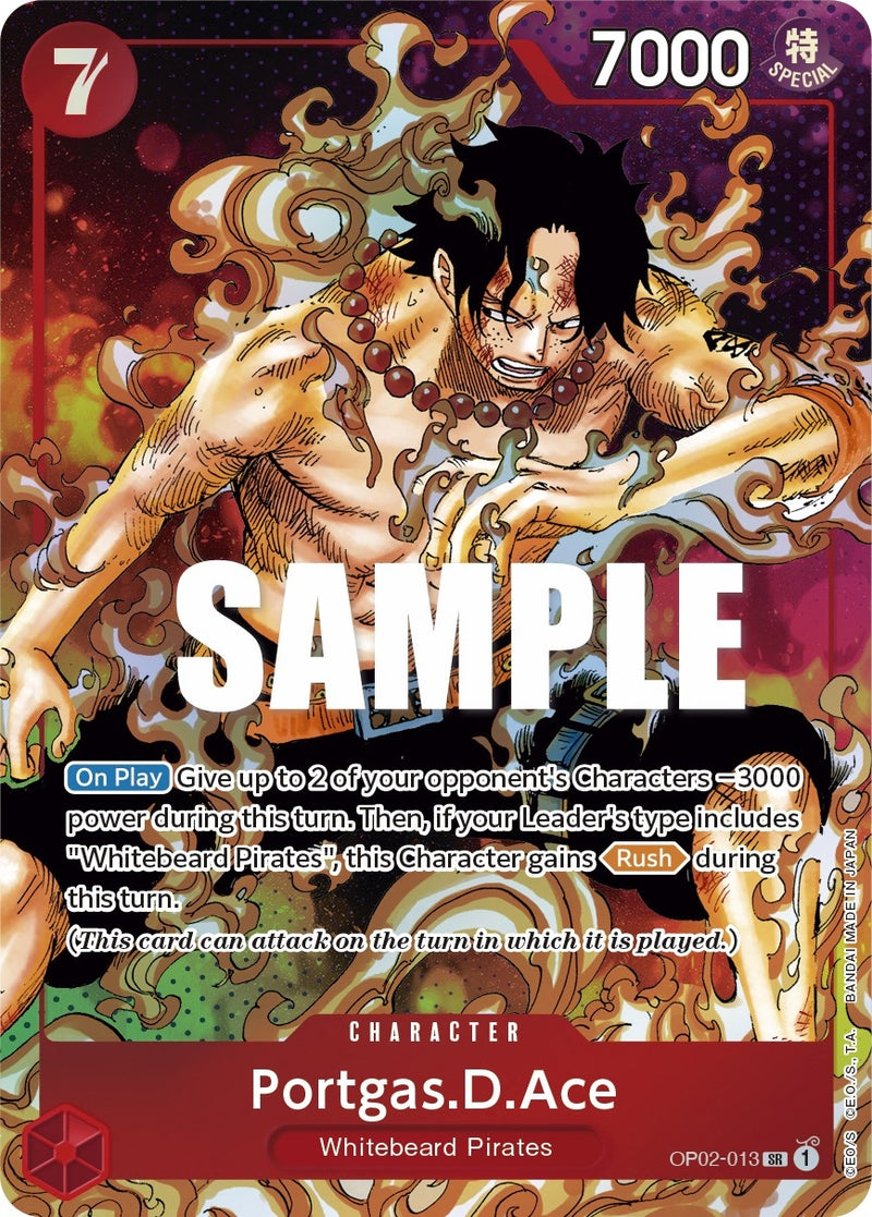 Image for Portgas.D.Ace (Parallel) (OP02-013) (Paramount War) - One Piece Card Game