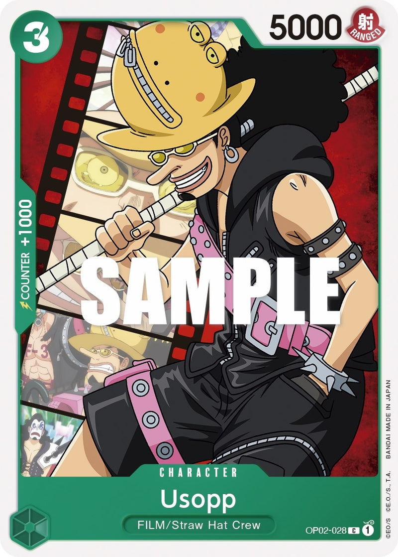 Image for Usopp (OP02-028) (Paramount War) - One Piece Card Game