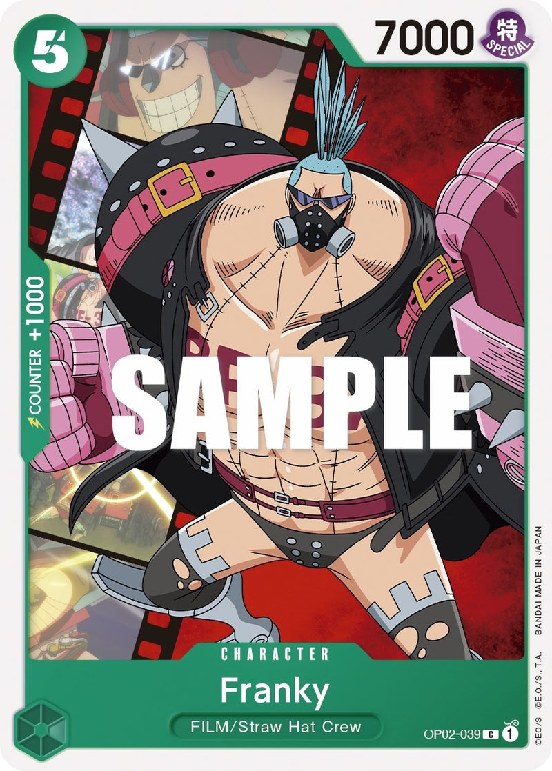 Image for Franky (OP02-039) (Paramount War) - One Piece Card Game
