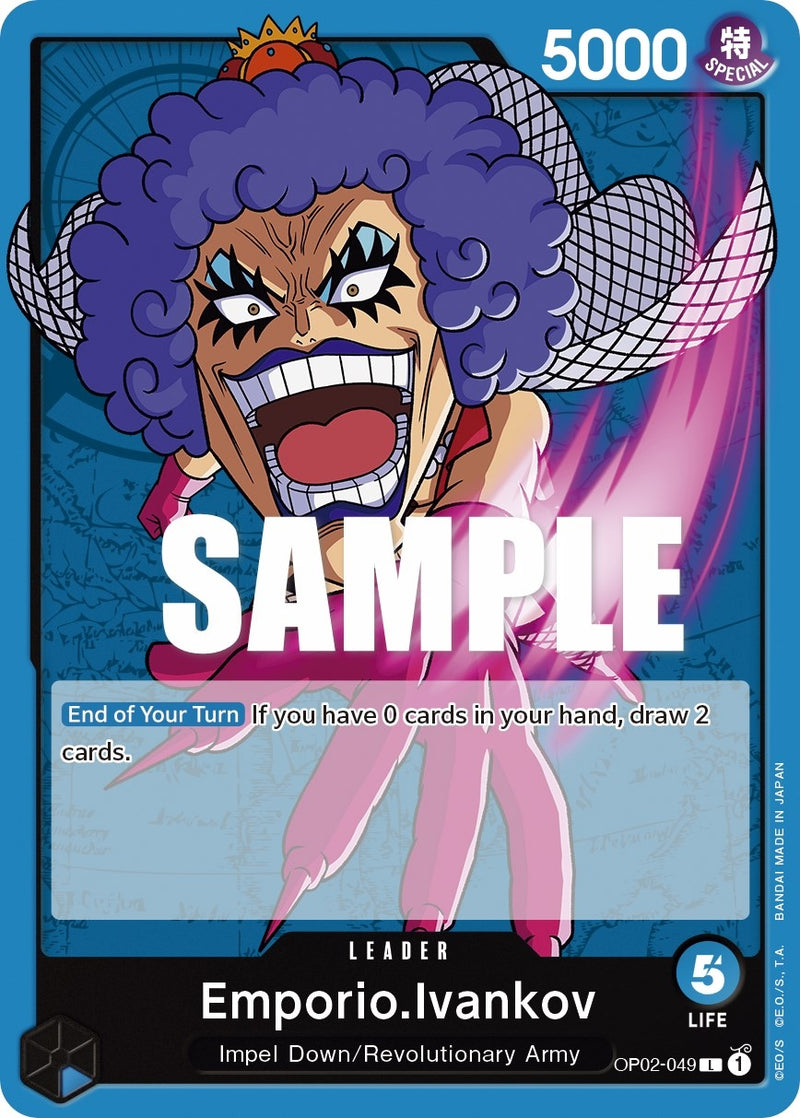 Image for Emporio.Ivankov (049) (OP02-049) (Paramount War) - One Piece Card Game