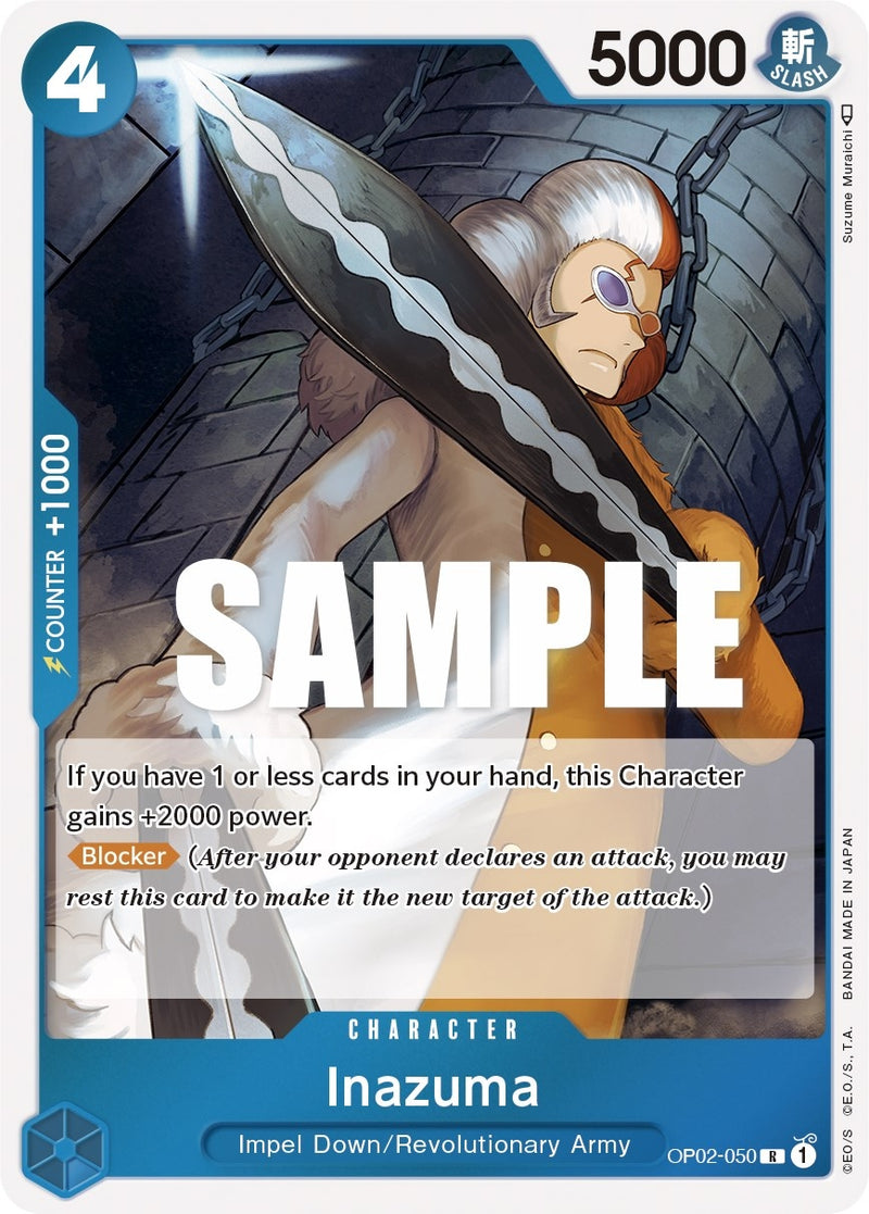 Image for Inazuma (OP02-050) (Paramount War) - One Piece Card Game