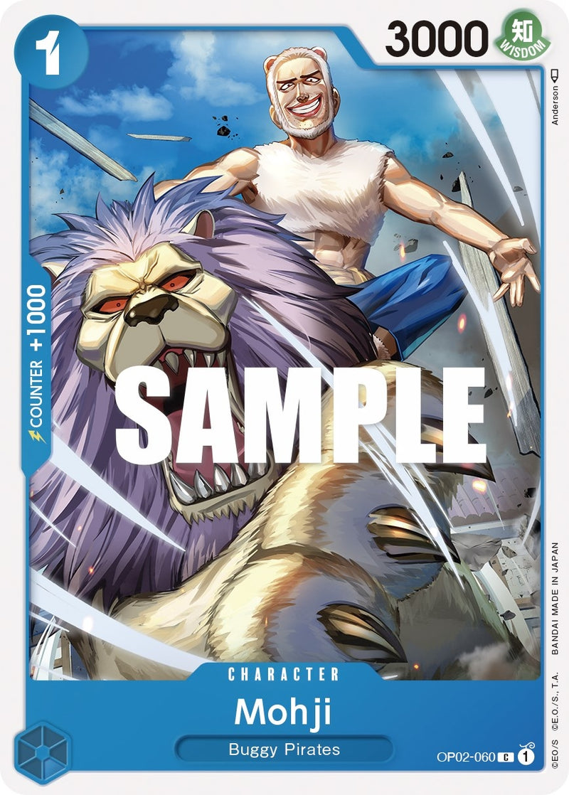 Image for Mohji (OP02-060) (Paramount War) - One Piece Card Game