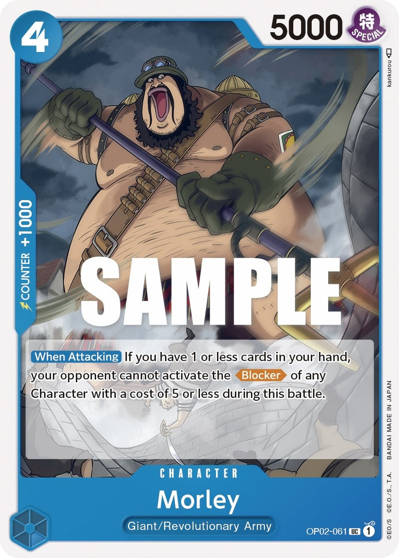 Image for Morley (OP02-061) (Paramount War) - One Piece Card Game