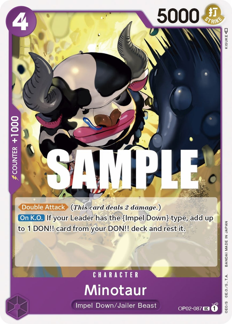 Image for Minotaur (OP02-087) (Paramount War) - One Piece Card Game