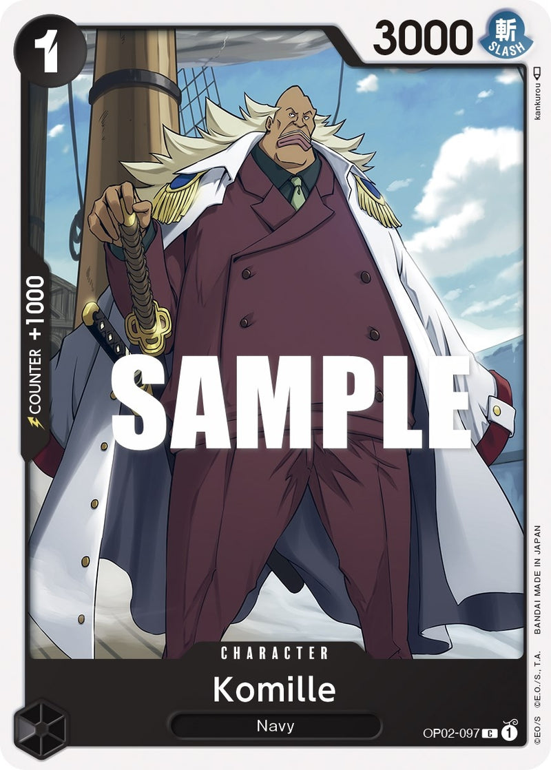 Image for Komille (OP02-097) (Paramount War) - One Piece Card Game