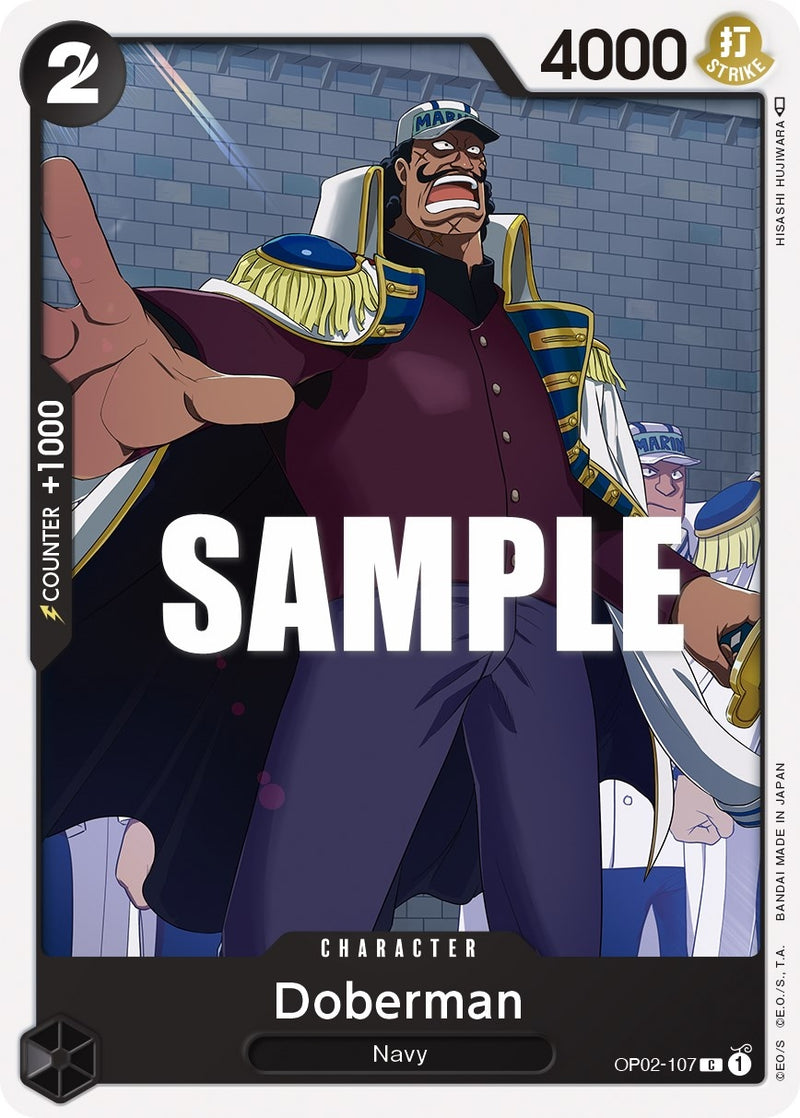 Image for Doberman (OP02-107) (Paramount War) - One Piece Card Game