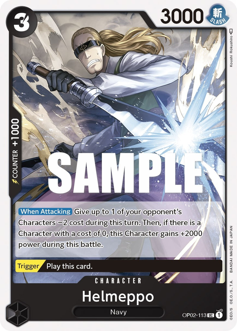 Image for Helmeppo (OP02-113) (Paramount War) - One Piece Card Game