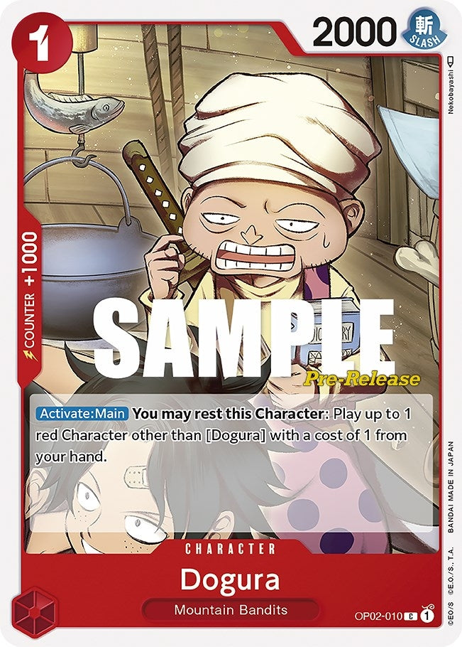 Image for Dogura (OP02-010) (Paramount War Pre-Release Cards) - One Piece Card Game