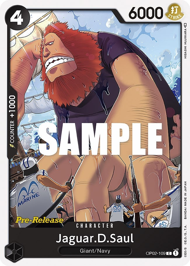Image for Jaguar.D.Saul (OP02-109) (Paramount War Pre-Release Cards) - One Piece Card Game