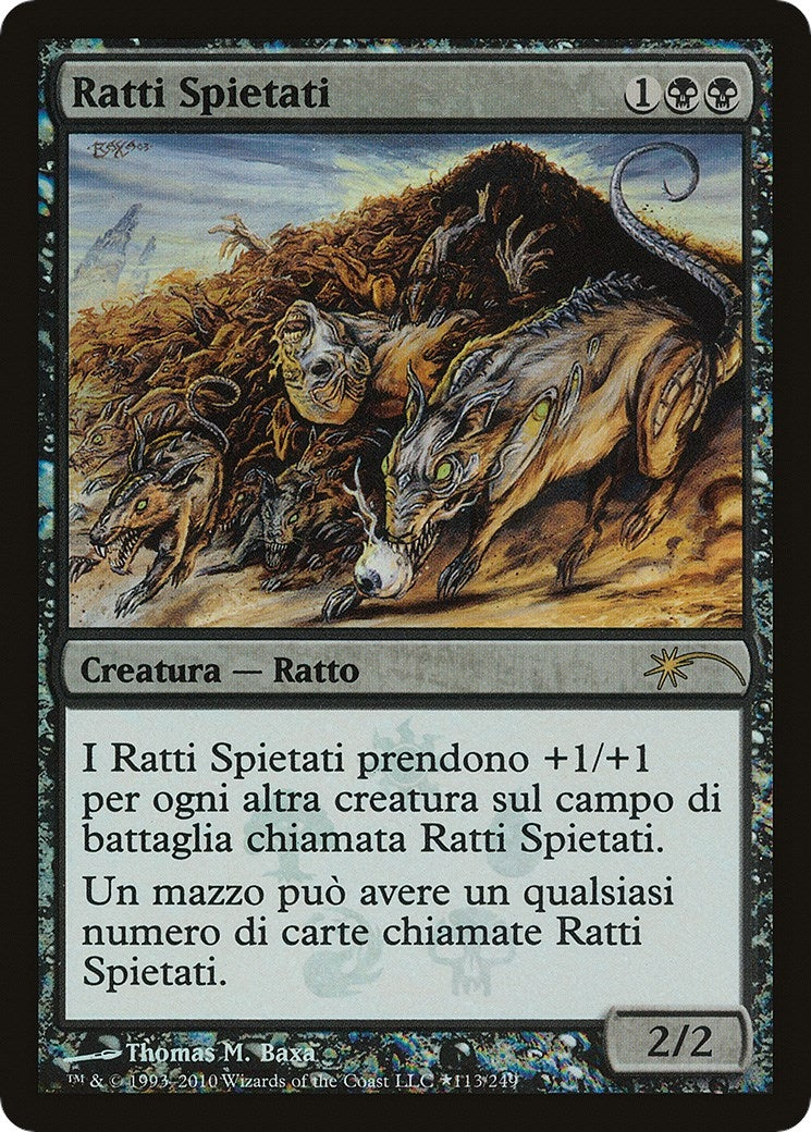 Relentless Rats (Italian) - "Ratti Spietati" (113) (Unique and Miscellaneous Promos)