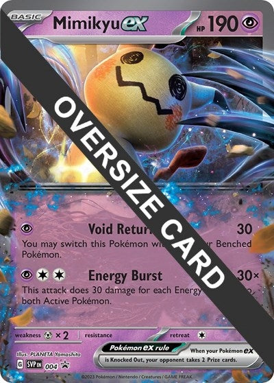 Image for Mimikyu ex (004) (Jumbo Cards) - Pokemon