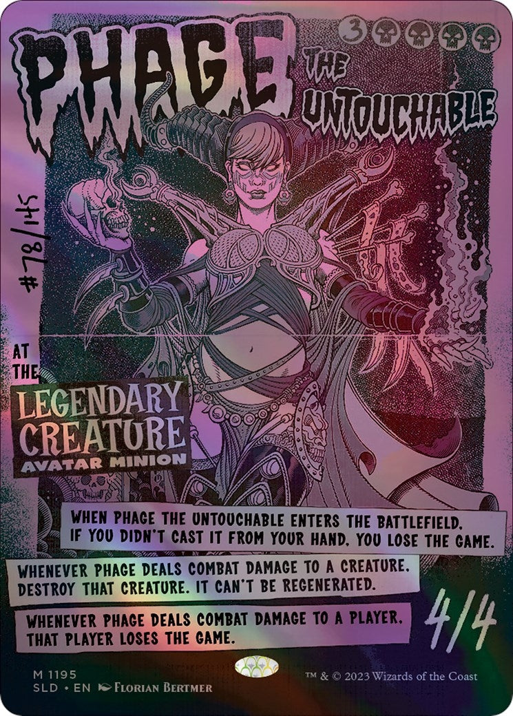 Phage the Untouchable (1195) (Secret Lair Drop Series)