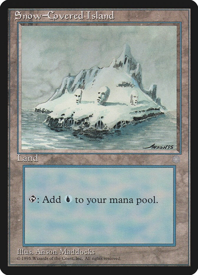Snow-Covered Island (348) (Ice Age)