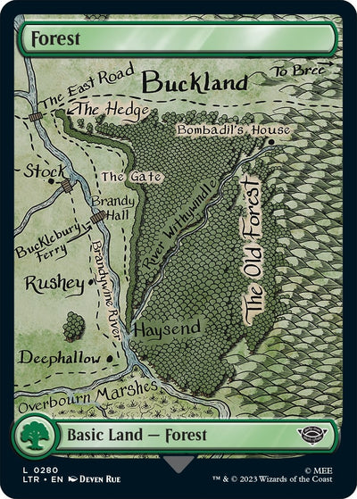 Forest (0280) (280) (Universes Beyond: The Lord of the Rings: Tales of Middle-earth)