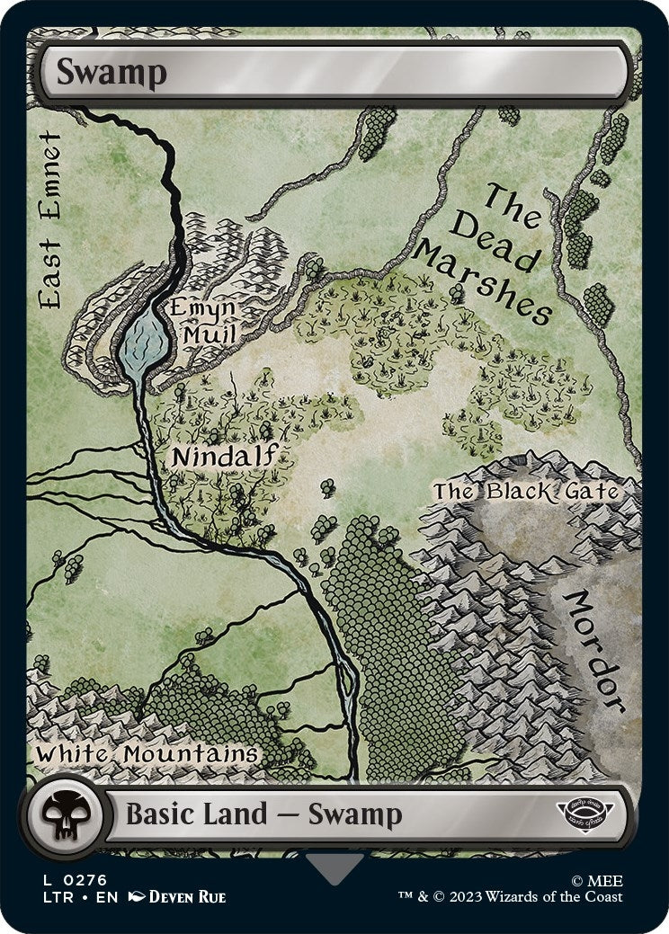 Swamp (0276) (276) (Universes Beyond: The Lord of the Rings: Tales of Middle-earth)