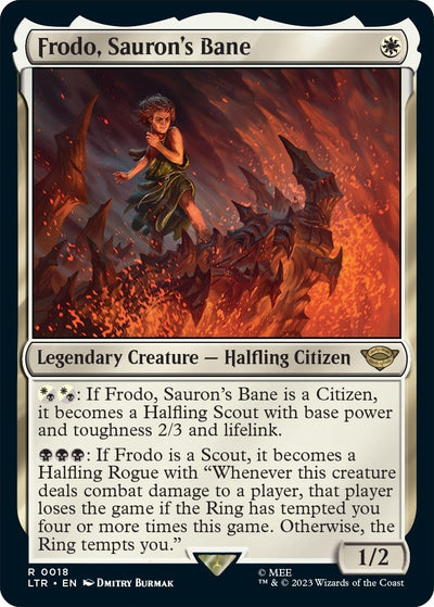 Frodo, Sauron's Bane (18) (Universes Beyond: The Lord of the Rings: Tales of Middle-earth)